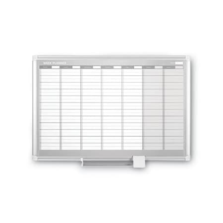 MasterVisi, Weekly Planner, 36x24, Aluminum Frame